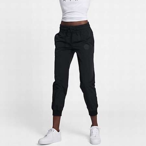 Nike Pants - Nike Air Black Nylon Joggers